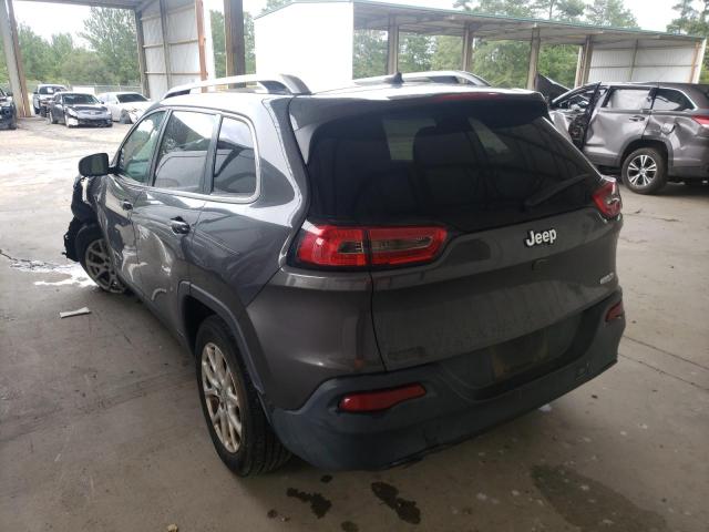 1C4PJLCB6FW695505 - 2015 JEEP CHEROKEE L GRAY photo 3