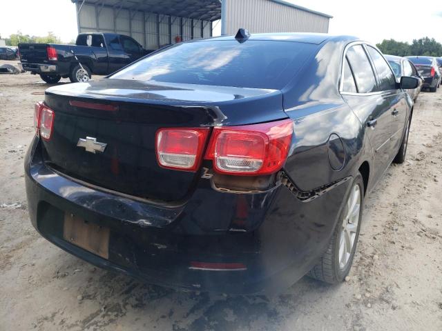 1G11G5SX1DF241598 - 2013 CHEVROLET MALIBU 3LT BLACK photo 4