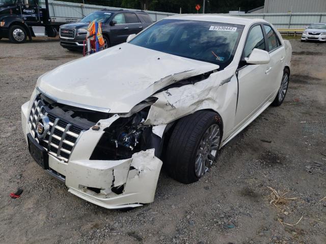 1G6DM5E39D0102749 - 2013 CADILLAC CTS PERFOR თეთრი ფოტო 2