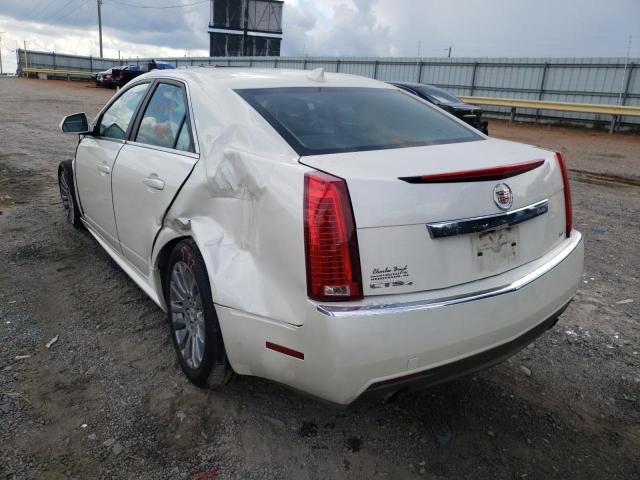 1G6DM5E39D0102749 - 2013 CADILLAC CTS PERFOR თეთრი ფოტო 3