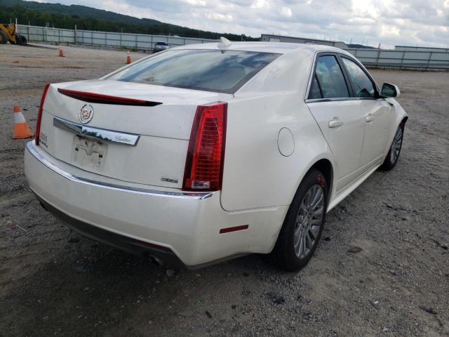 1G6DM5E39D0102749 - 2013 CADILLAC CTS PERFOR თეთრი ფოტო 4