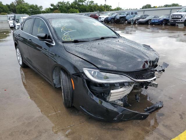 1C3CCCAB7FN706422 - 2015 CHRYSLER 200 LIMITE BLACK photo 1