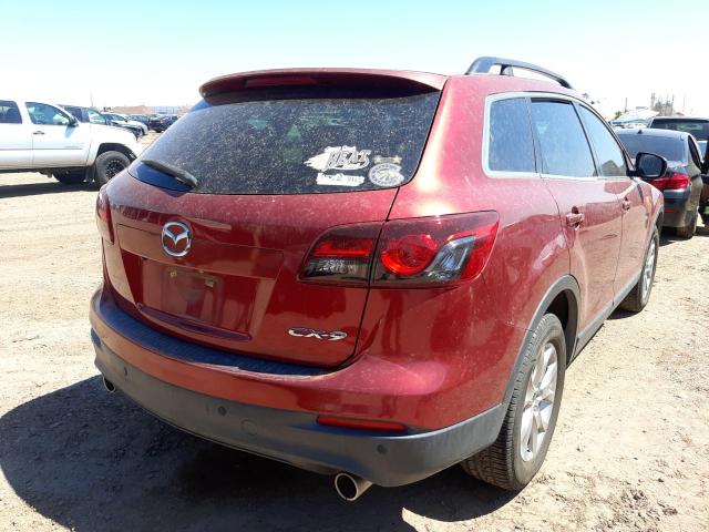 JM3TB2CV4E0441784 - 2014 MAZDA CX-9 TOURI RED photo 4