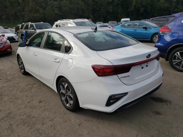 3KPF24AD1LE224855 - 2020 KIA FORTE FE WHITE photo 3