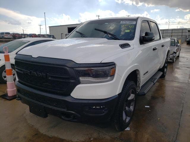 1C6SRFFTXMN762545 - 2021 RAM 1500 BIG H WHITE photo 2