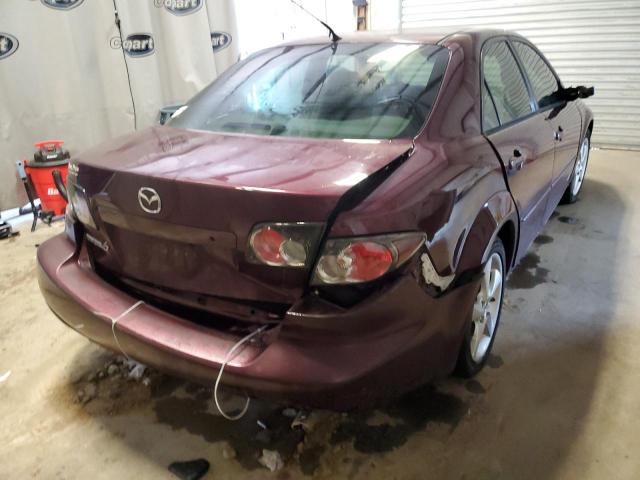 1YVHP80C785M09578 - 2008 MAZDA 6 I BURGUNDY photo 4