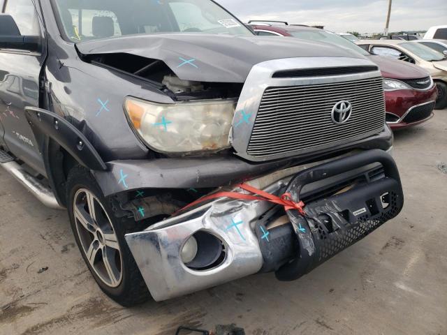 5TFRY5F19CX127614 - 2012 TOYOTA TUNDRA DOU CHARCOAL photo 9