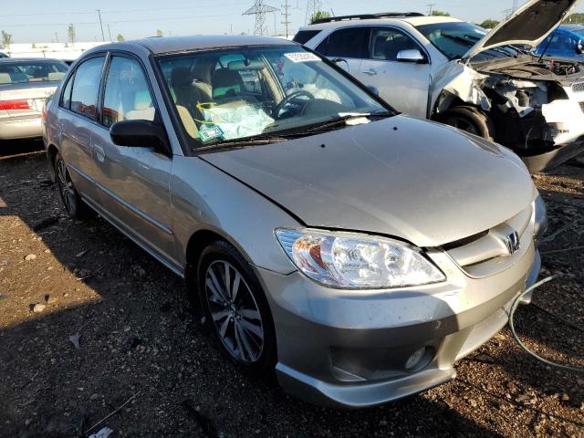 2HGES16504H500039 - 2004 HONDA CIVIC BEIGE photo 1