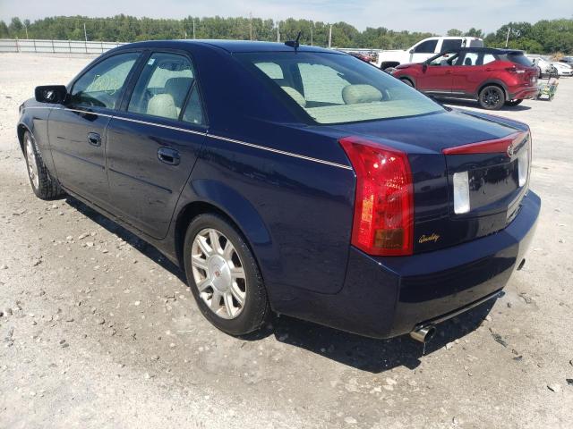 1G6DP567150115697 - 2005 CADILLAC CTS HI FEA BLUE photo 3