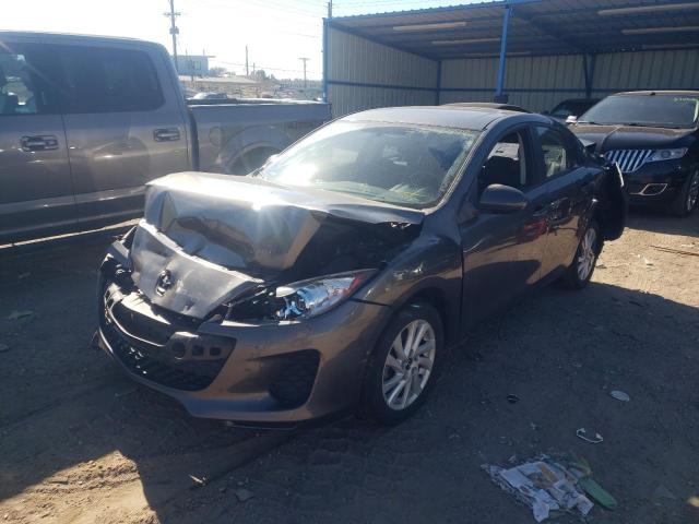 JM1BL1WP1D1750243 - 2013 MAZDA 3 I GRAY photo 2