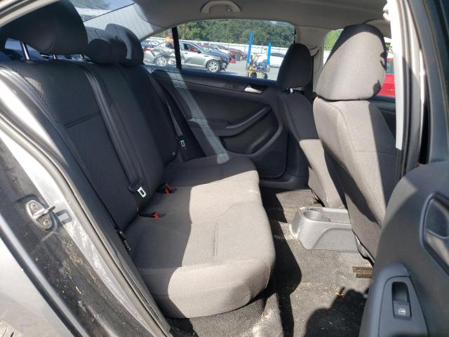 3VW2K7AJ6CM419892 - 2012 VOLKSWAGEN JETTA BASE GRAY photo 6