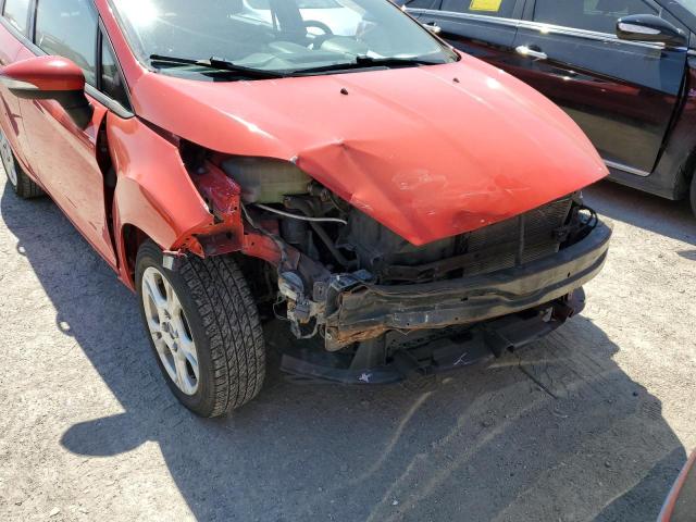 3FADP4BJ1EM234314 - 2014 FORD FIESTA SE RED photo 9