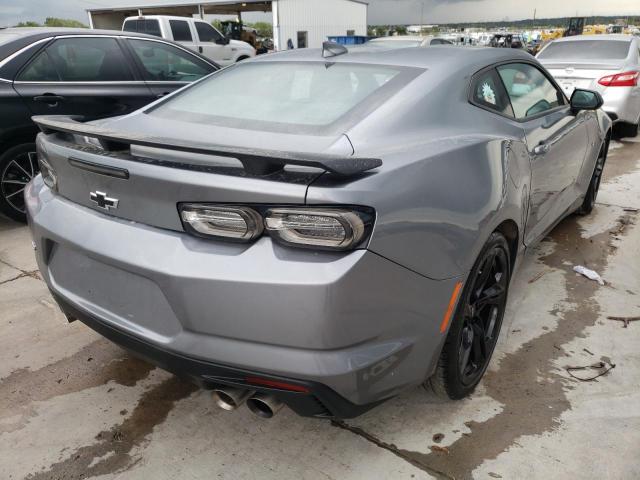 1G1FF1R74M0142736 - 2021 CHEVROLET CAMARO LZ GRAY photo 4