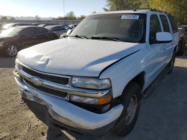 3GNFK16Z03G232914 - 2003 CHEVROLET SUBURBAN K WHITE photo 2