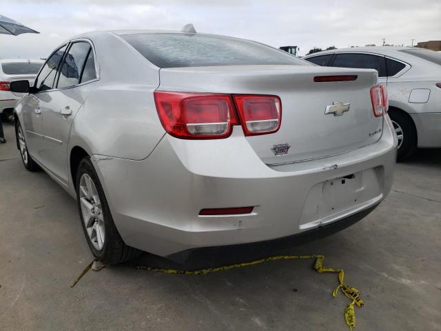 1G11C5SAXDU107935 - 2013 CHEVROLET MALIBU 1LT ვერცხლისფერი ფოტო 3