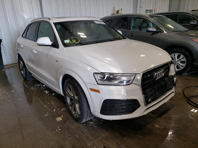 WA1ECCFS3JR011007 - 2018 AUDI Q3 PREMIUM WHITE photo 1