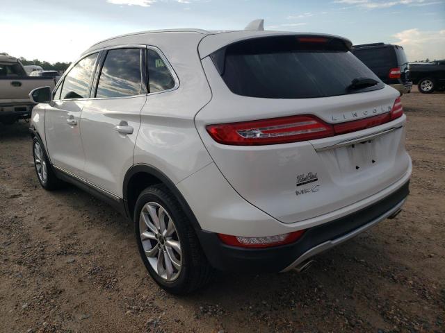 5LMCJ2C92KUL52825 - 2019 LINCOLN MKC SELECT თეთრი ფოტო 3
