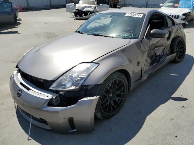 JN1BZ34E47M551432 - 2007 NISSAN 350Z COUPE GRAY photo 2