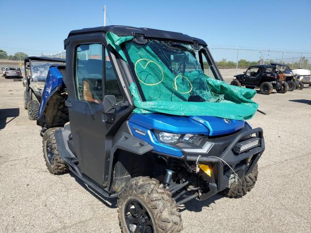 3JBUVAX49MK003661 - 2021 CAN-AM DEFENDER L BLUE photo 1