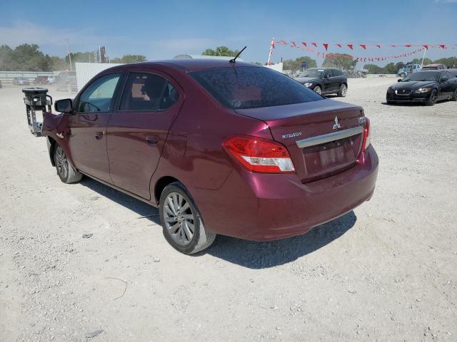 ML32F3FJ3JHF10506 - 2018 MITSUBISHI MIRAGE G4 BURGUNDY photo 3