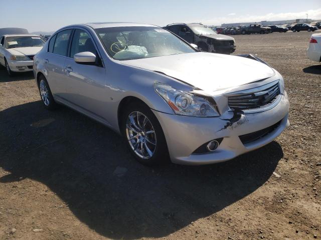 JN1CV6AP6FM500049 - 2015 INFINITI Q40 SILVER photo 1