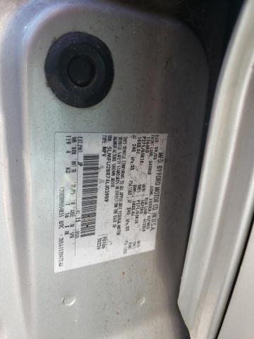 5LMFU28R74LJ03989 - 2004 LINCOLN NAVIGATOR 银色 照片 10