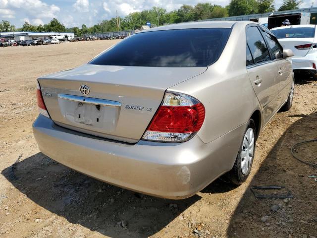 4T1BE32K96U151362 - 2006 TOYOTA CAMRY LE TAN photo 4