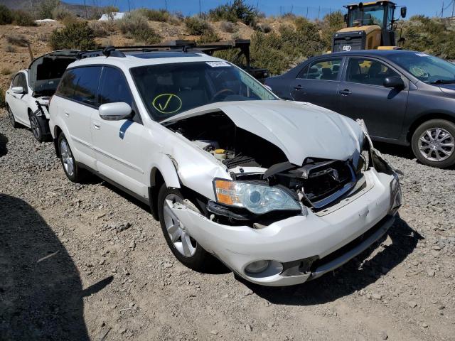 4S4BP85C364351861 - 2006 SUBARU LEGACY OUT WHITE photo 1