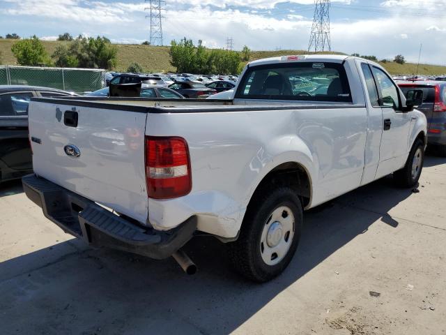 1FTRF12238KD16275 - 2008 FORD F150 WHITE photo 4