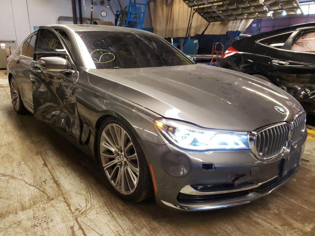 WBA7F2C55GG415264 - 2016 BMW 750 XI GRAY photo 1