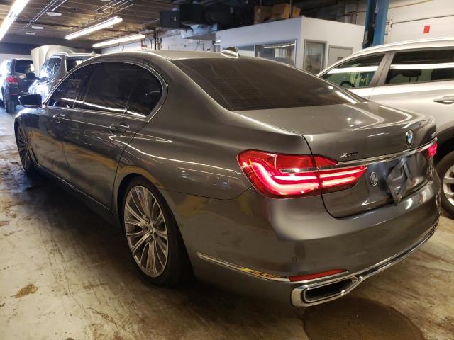 WBA7F2C55GG415264 - 2016 BMW 750 XI GRAY photo 3