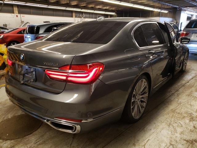 WBA7F2C55GG415264 - 2016 BMW 750 XI GRAY photo 4