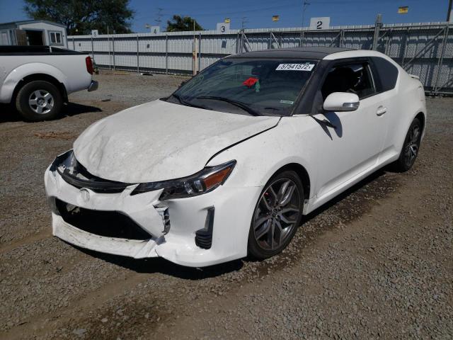 JTKJF5C79E3086111 - 2014 TOYOTA SCION TC თეთრი ფოტო 2