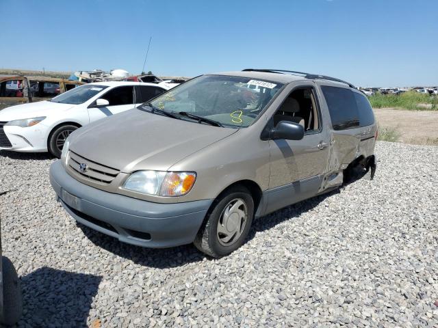 4T3ZF13C32U481698 - 2002 TOYOTA SIENNA LE CREAM photo 2