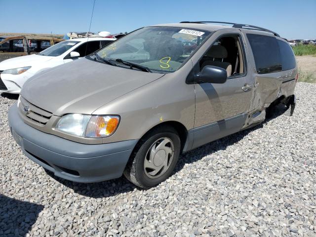 4T3ZF13C32U481698 - 2002 TOYOTA SIENNA LE CREAM photo 9