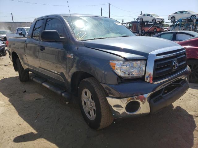 5TFRY5F1XAX098220 - 2010 TOYOTA TUNDRA DOU BLUE photo 1