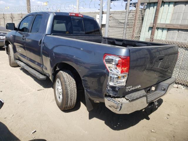 5TFRY5F1XAX098220 - 2010 TOYOTA TUNDRA DOU BLUE photo 3