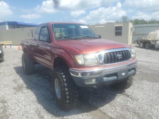 4TASM92N9WZ108966 - 1998 TOYOTA TACOMA XTR BURGUNDY photo 1