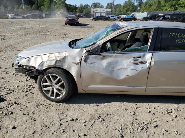 3FAHP0JG1AR363120 - 2010 FORD FUSION SEL SILVER photo 10