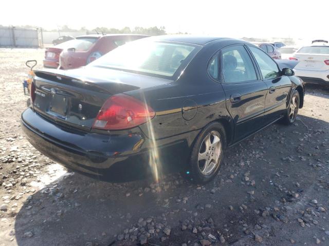 1FAFP55S93G104064 - 2003 FORD TAURUS SES BLACK photo 4