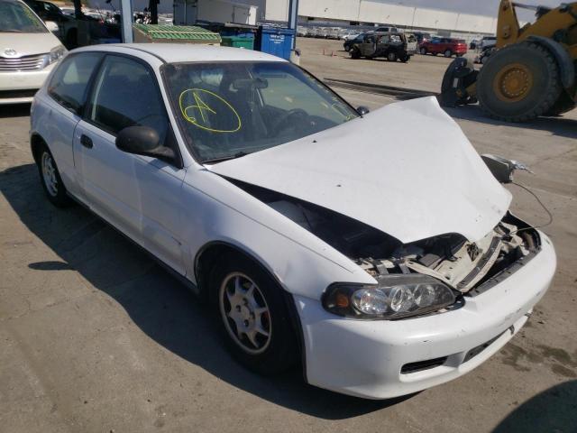 2HGEH2375SH503302 - 1995 HONDA CIVIC VX WHITE photo 1