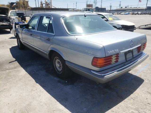 WDBCA32A9EA041745 - 1984 MERCEDES-BENZ 380 SE BLUE photo 3