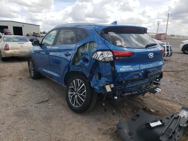 KM8J33AL2LU133387 - 2020 HYUNDAI TUCSON LIM BLUE photo 3