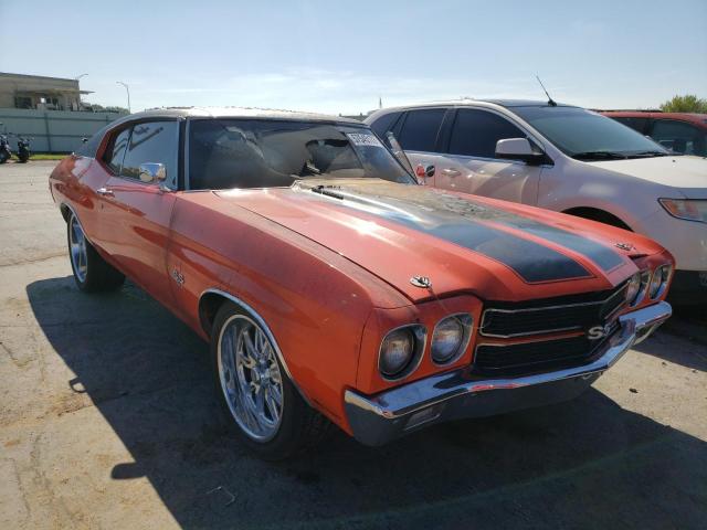 136370R217844 - 1970 CHEVROLET CHEVELL SS ORANGE photo 1