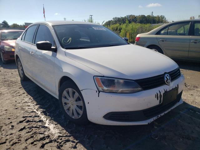 3VW2K7AJ6CM370287 - 2012 VOLKSWAGEN JETTA BASE 白色 照片 1