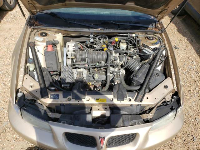 1G2WP52K81F272770 - 2001 PONTIAC GRAND PRIX TAN photo 7