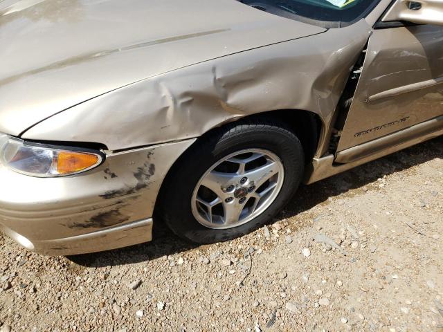 1G2WP52K81F272770 - 2001 PONTIAC GRAND PRIX TAN photo 9