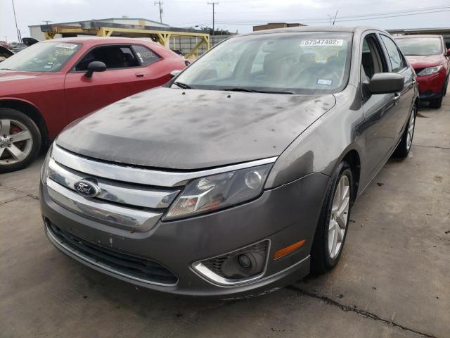 3FAHP0JG0AR306925 - 2010 FORD FUSION SEL GRAY photo 2