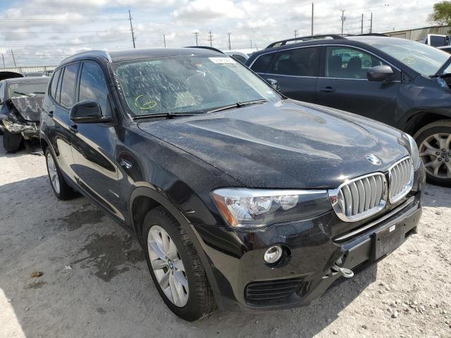 5UXWZ7C55H0U46221 - 2017 BMW X3 SDRIVE2 BLACK photo 1