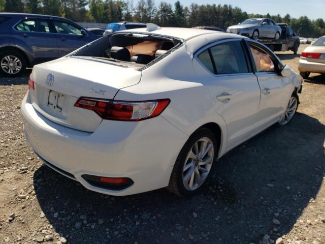 19UDE2F33GA024699 - 2016 ACURA ILX BASE W WHITE photo 4